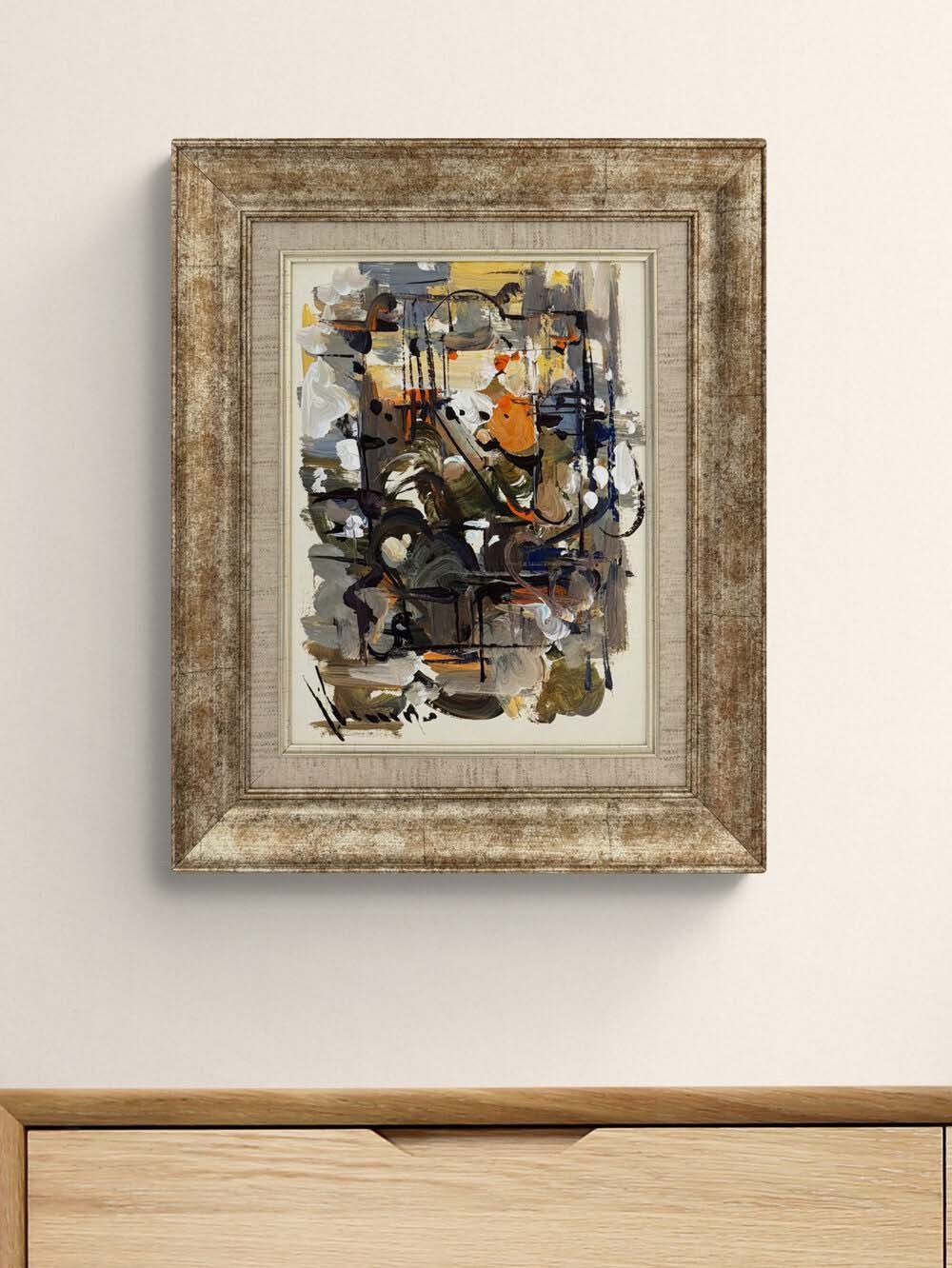 Düşlerin Yelinde Yağlı Boya Tablosu