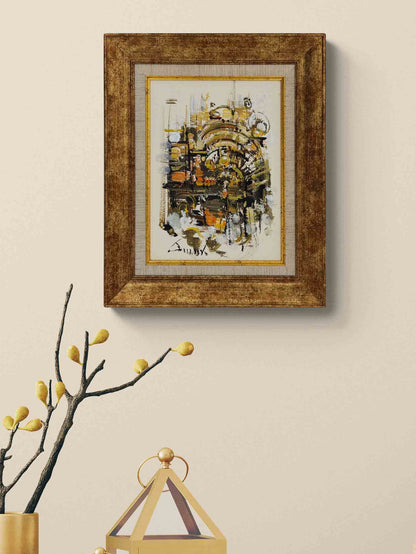 Gizemli Geçit Yağlı Boya Tablosu