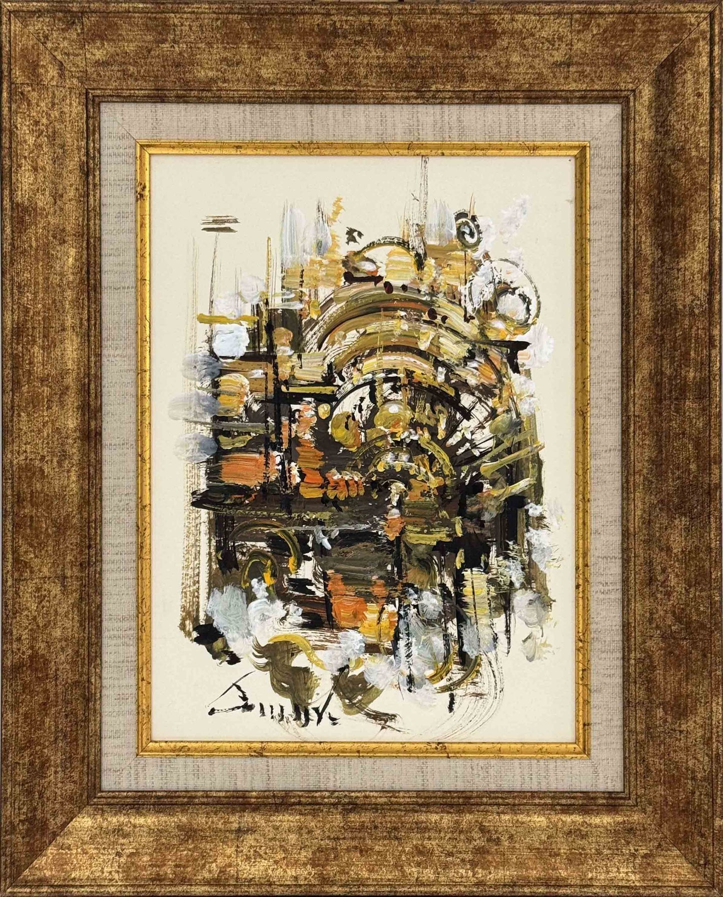 Gizemli Geçit Yağlı Boya Tablosu