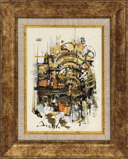 Gizemli Geçit Yağlı Boya Tablosu