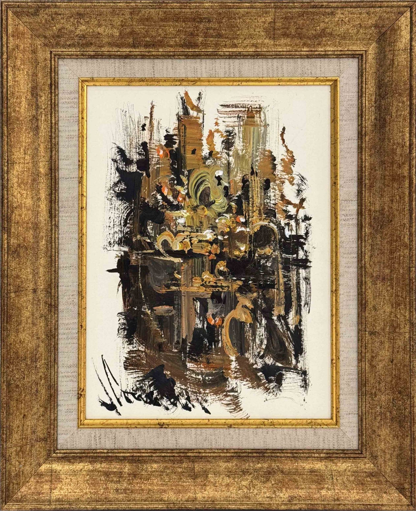 Ahenkli Kaos Yağlı Boya Tablosu