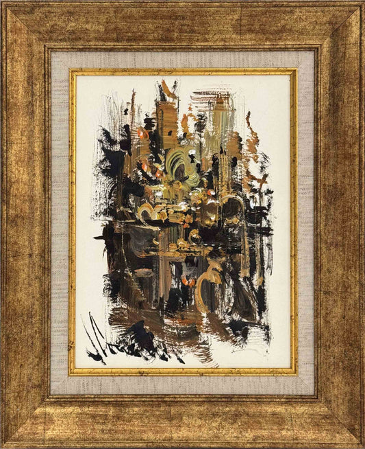 Ahenkli Kaos Yağlı Boya Tablosu