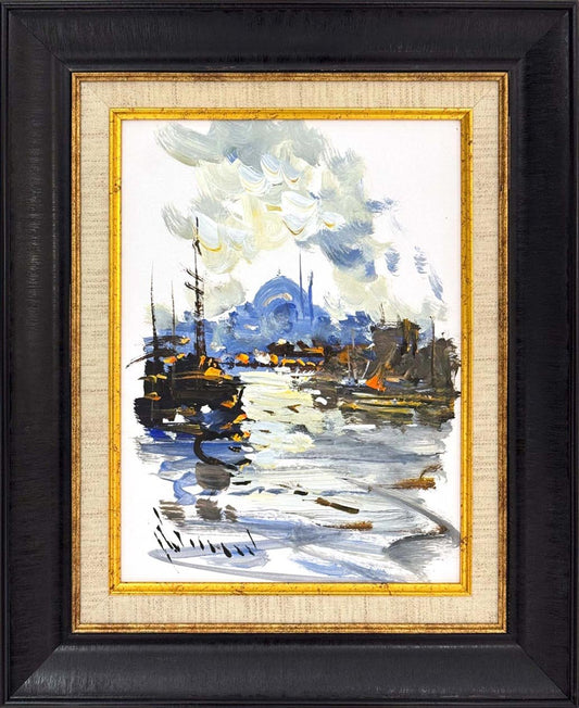 Boğazın Fısıltıları Yağlı Boya Tablosu