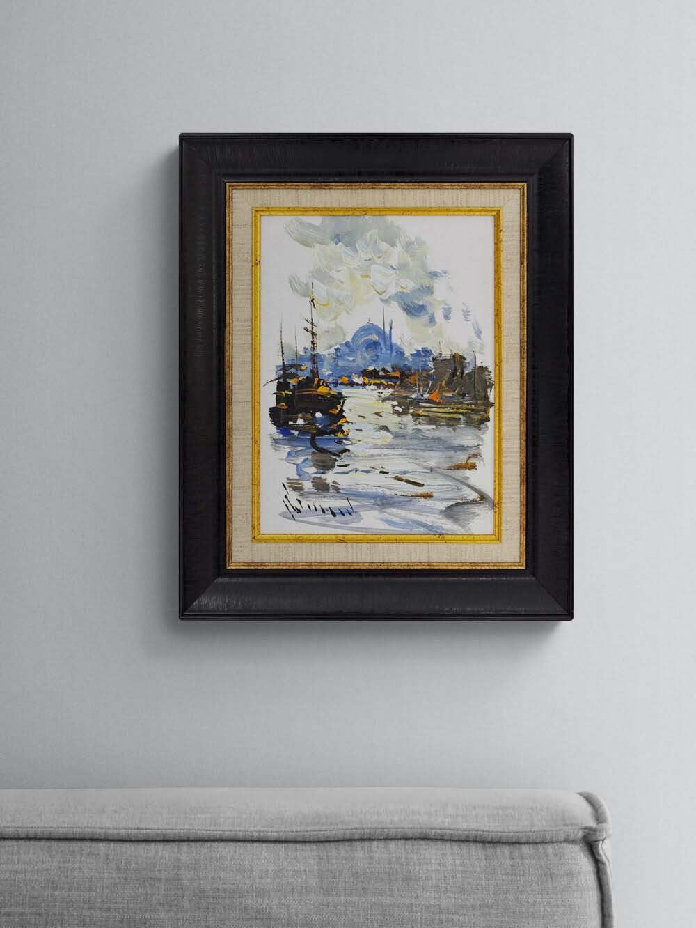 Boğazın Fısıltıları Yağlı Boya Tablosu