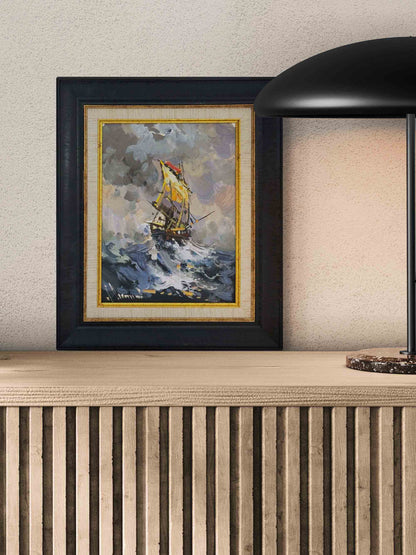 Yelkenli Yağlı Boya Tablosu