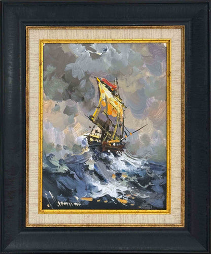 Yelkenli Yağlı Boya Tablosu