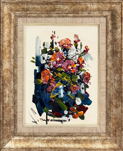 Kırmızı Bahar Yağlı Boya Tablosu