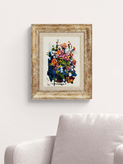 Kırmızı Bahar Yağlı Boya Tablosu