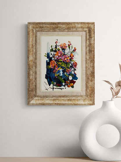 Kırmızı Bahar Yağlı Boya Tablosu