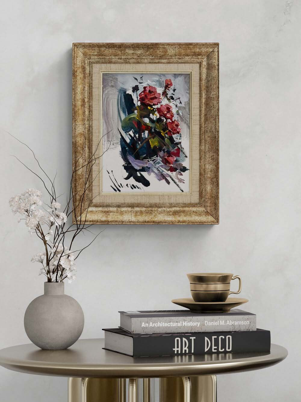 Güneşin Çiçekleri Yağlı Boya Tablosu