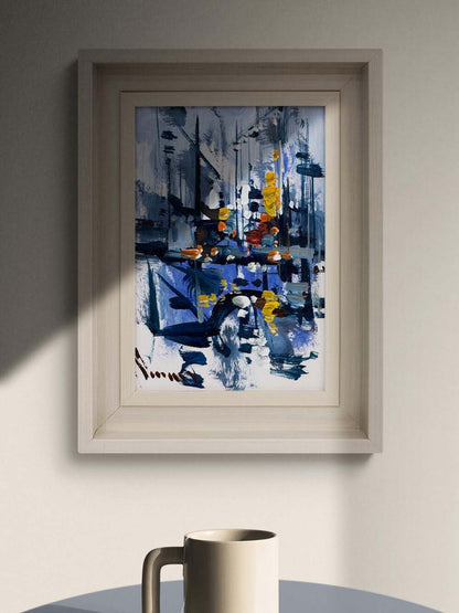 Rüzgarın İzleri Yağlı Boya Tablosu