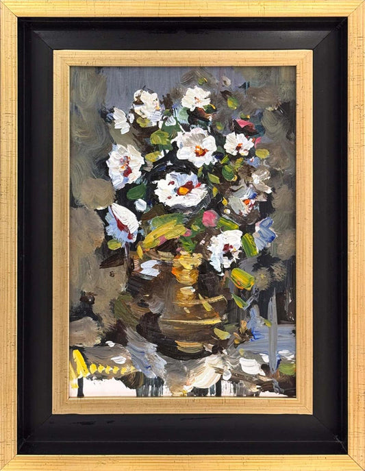 Zamanın Çiçekleri Yağlı Boya Tablosu