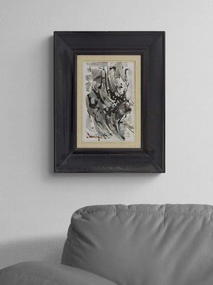 Sükunetin Tınısı Yağlı Boya Tablosu