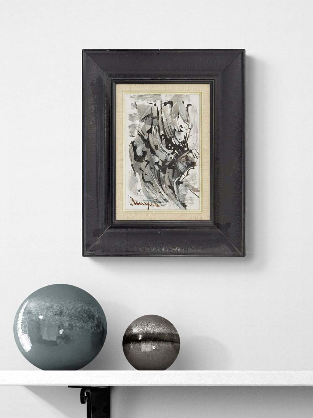 Sükunetin Tınısı Yağlı Boya Tablosu