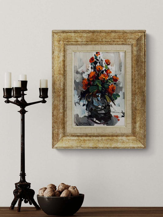 Kokusu Kalan Hatıralar Yağlı Boya Tablosu