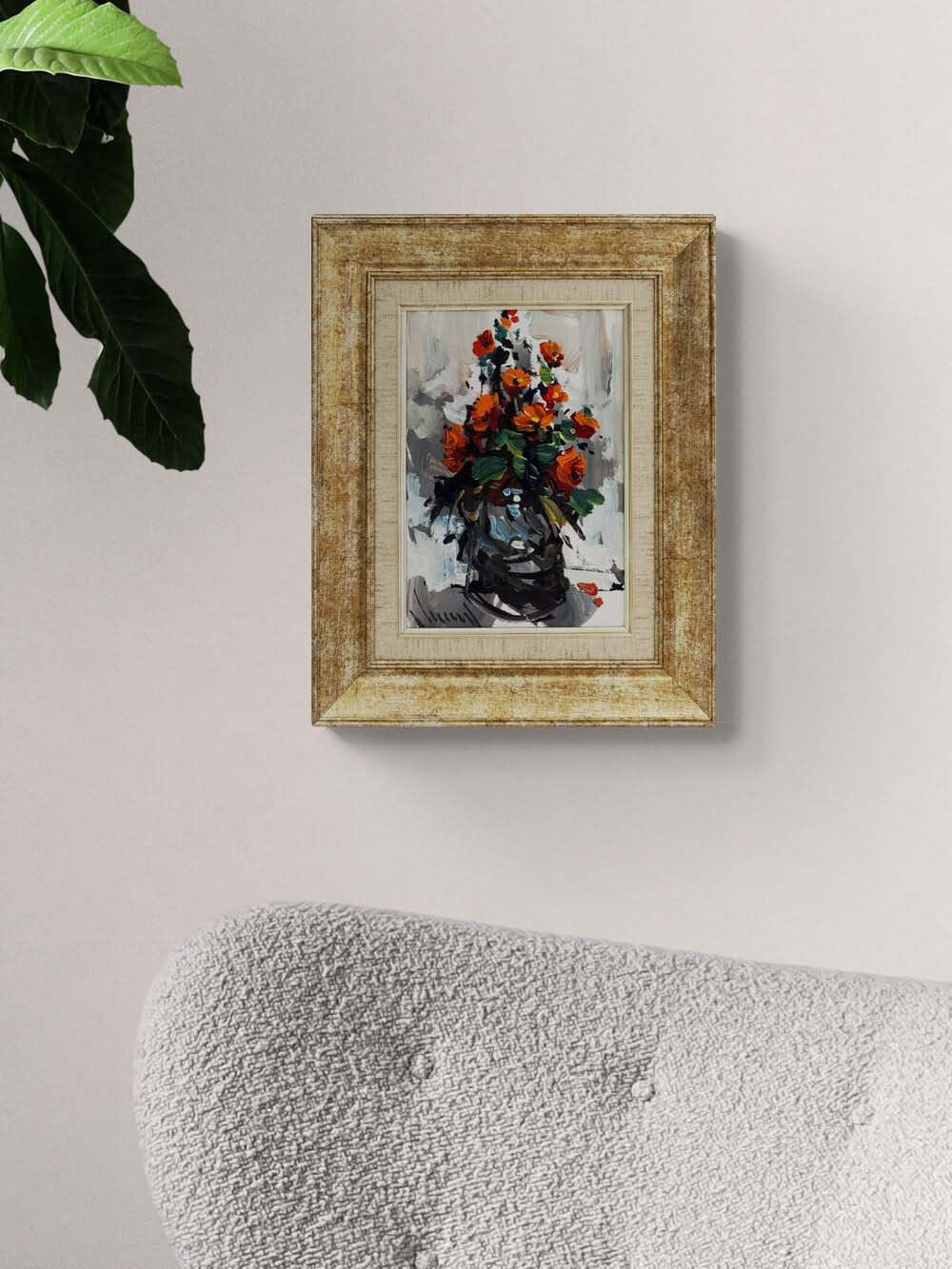 Kokusu Kalan Hatıralar Yağlı Boya Tablosu