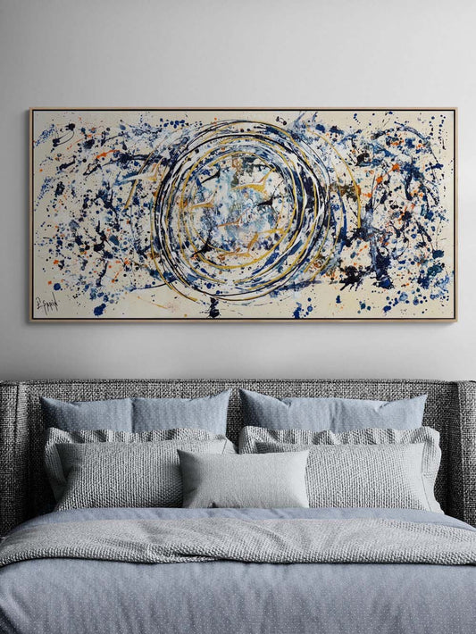 Gökyüzüne Serilen Duygular Yağlı Boya Tablosu