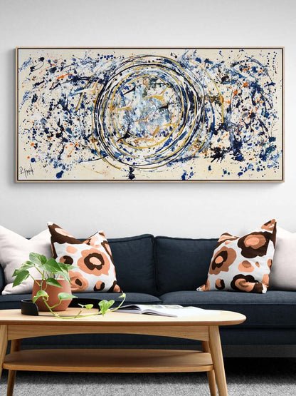 Gökyüzüne Serilen Duygular Yağlı Boya Tablosu