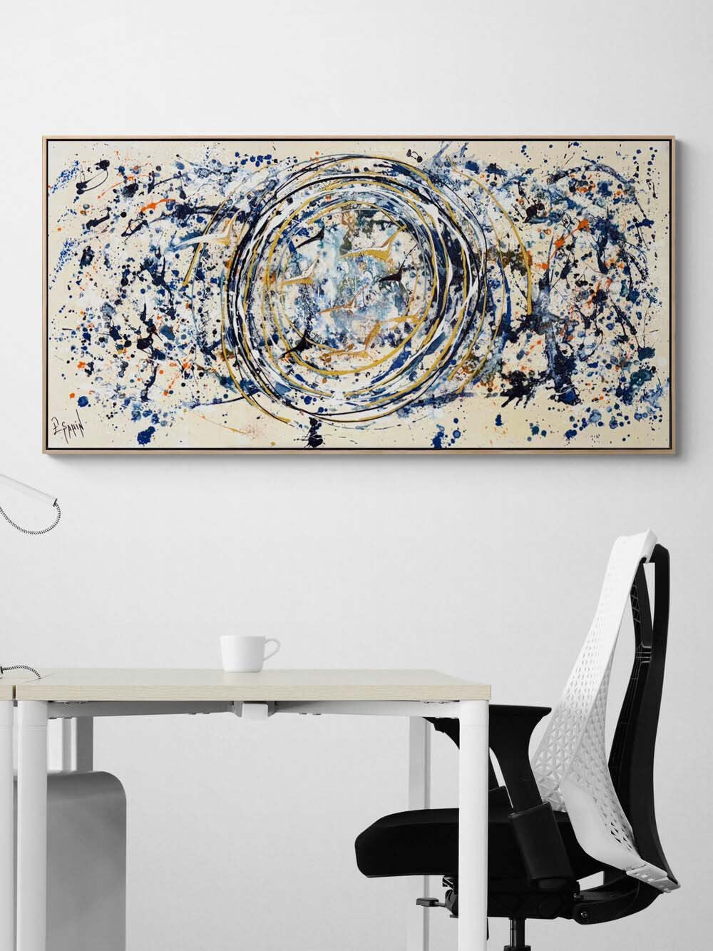 Gökyüzüne Serilen Duygular Yağlı Boya Tablosu