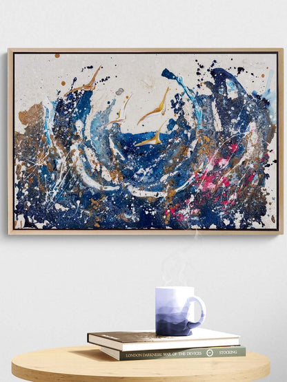 Hayallerin İzinde Yağlı Boya Tablosu