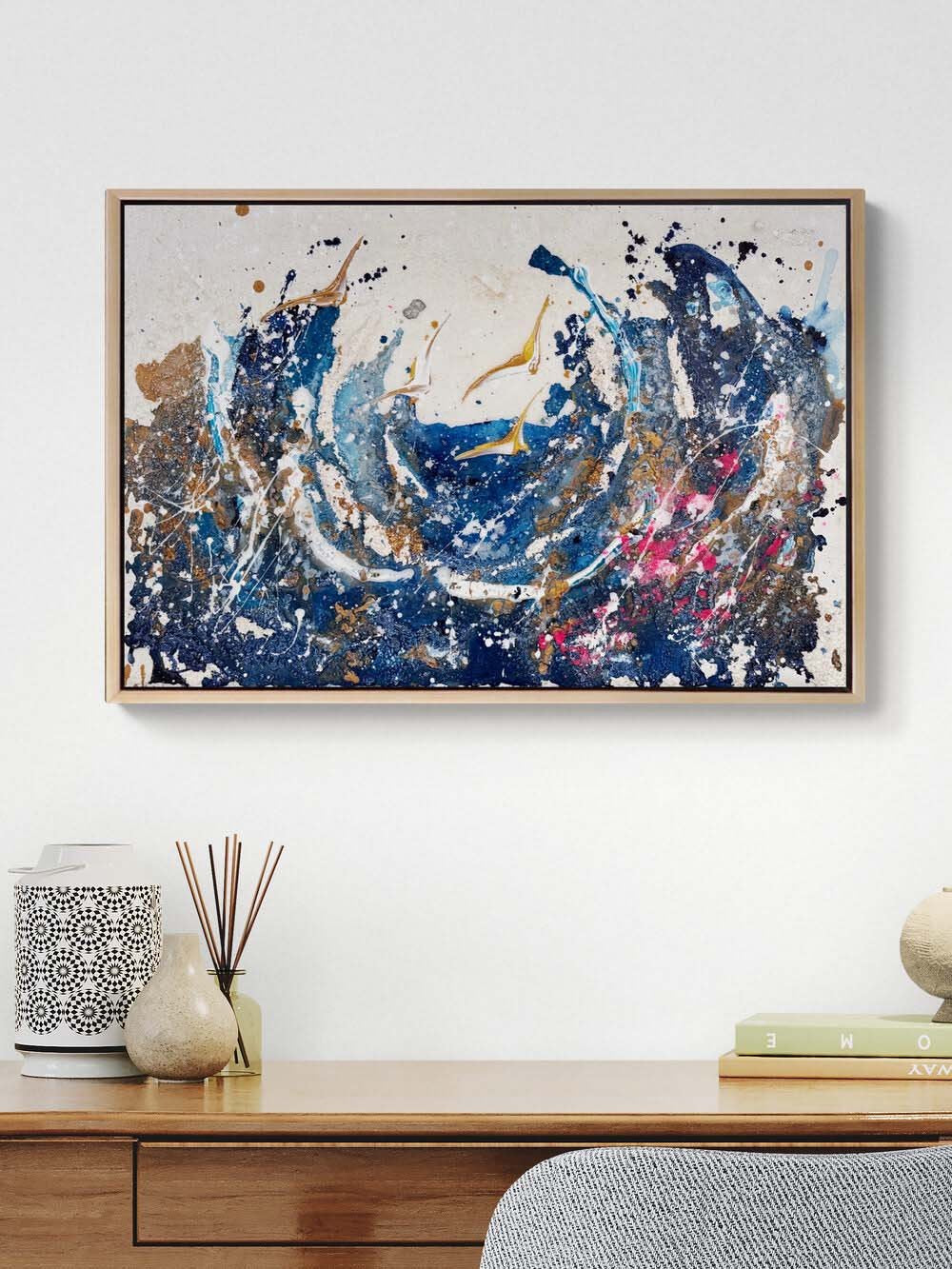 Hayallerin İzinde Yağlı Boya Tablosu