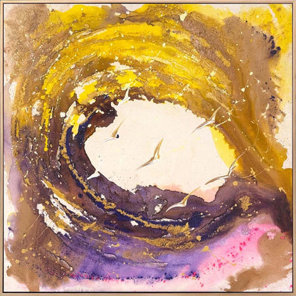 Hareketin Armonisi Yağlı Boya Tablosu