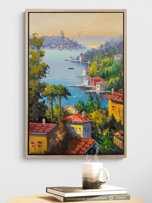 Eski İstanbul’un Rüyası Yağlı Boya Tablosu