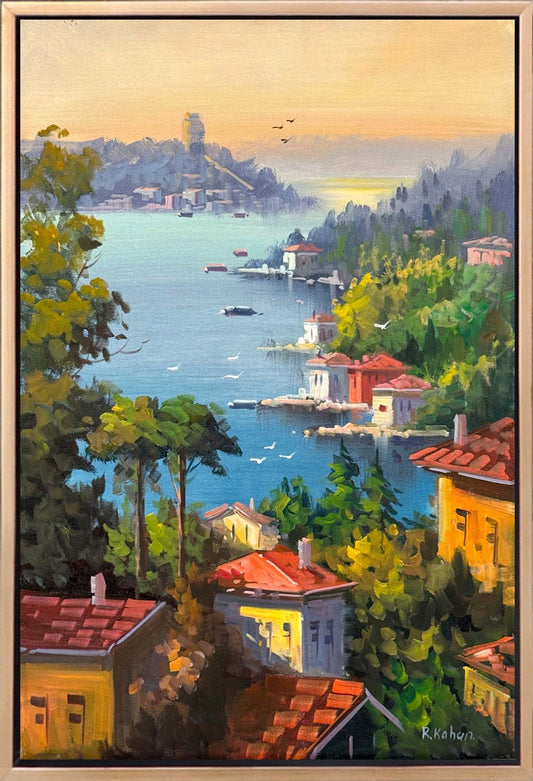 Eski İstanbul’un Rüyası Yağlı Boya Tablosu