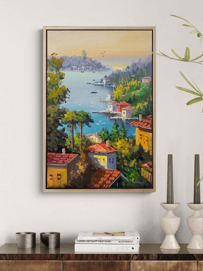 Eski İstanbul’un Rüyası Yağlı Boya Tablosu