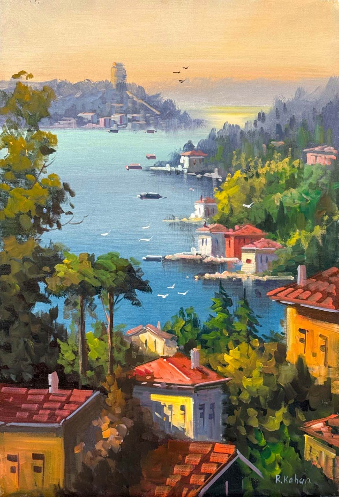 Eski İstanbul’un Rüyası Yağlı Boya Tablosu