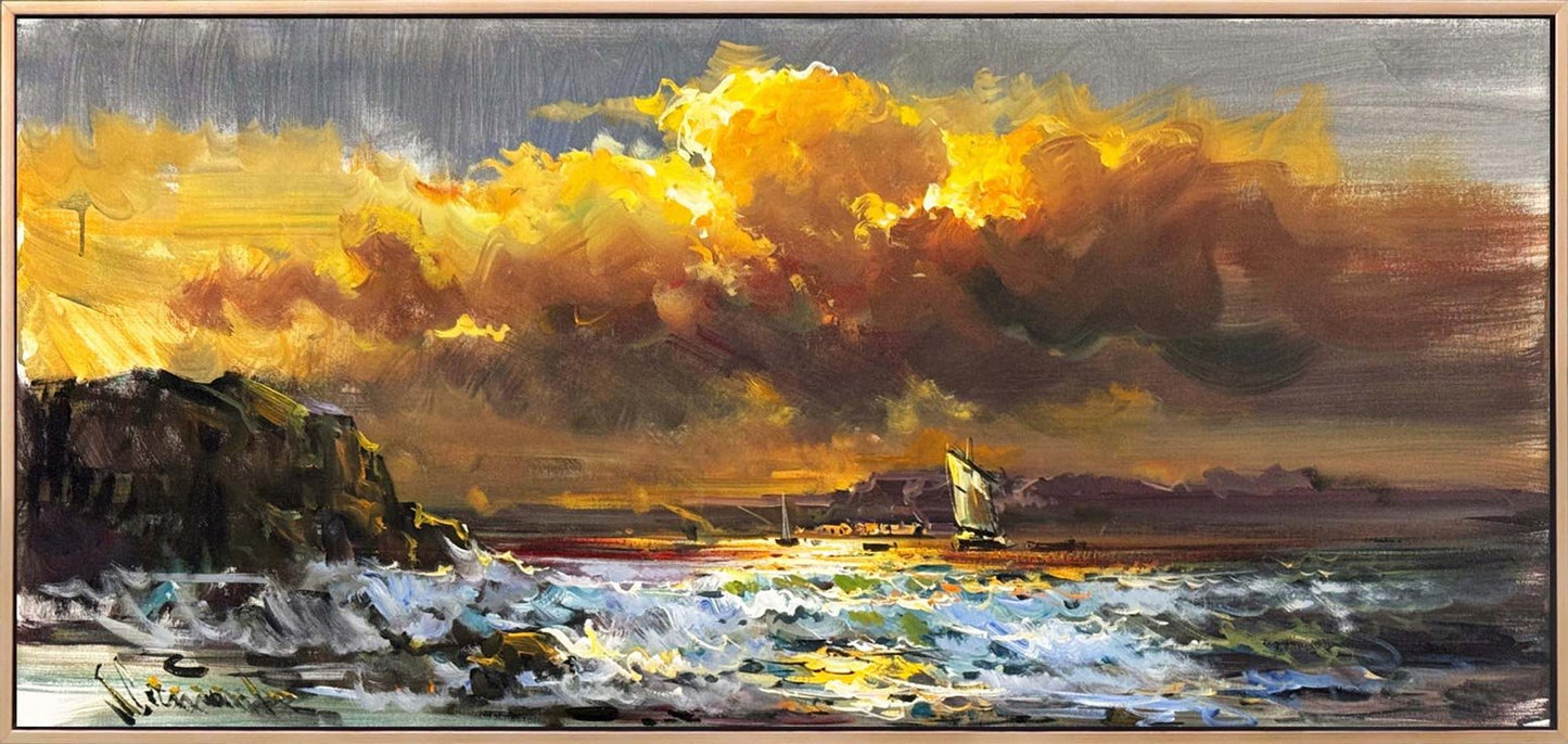 Rüzgârın Dinlendiği Yer Yağlı Boya Tablosu