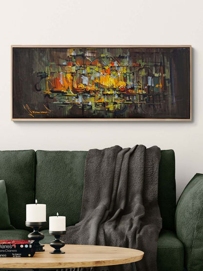 Duvarların Hafızası Yağlı Boya Tablosu