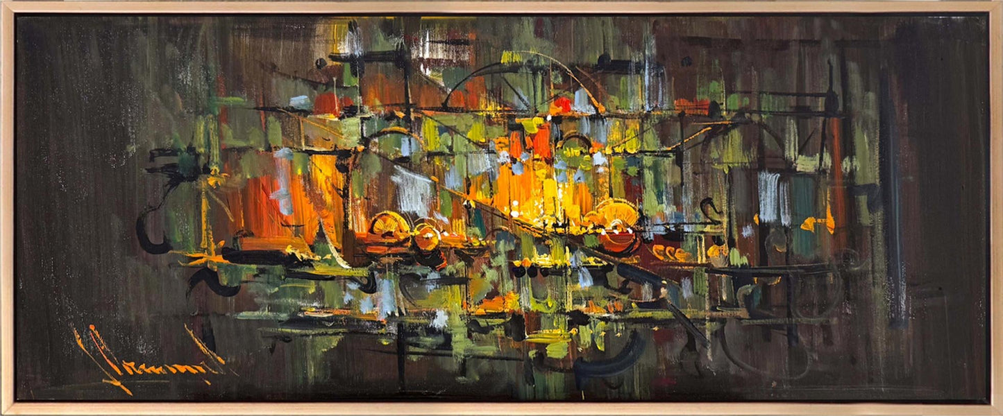 Duvarların Hafızası Yağlı Boya Tablosu