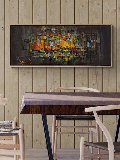 Duvarların Hafızası Yağlı Boya Tablosu