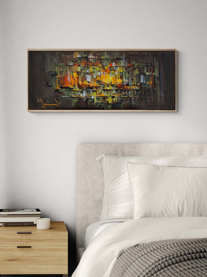 Duvarların Hafızası Yağlı Boya Tablosu