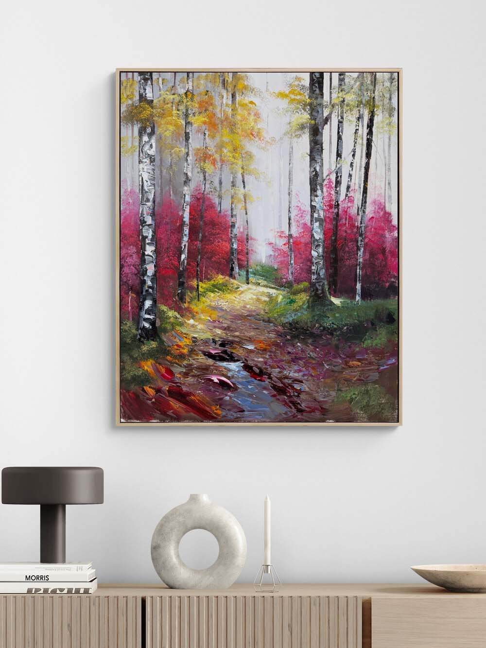 Sonbaharın Fısıltısı Yağlı Boya Tablosu