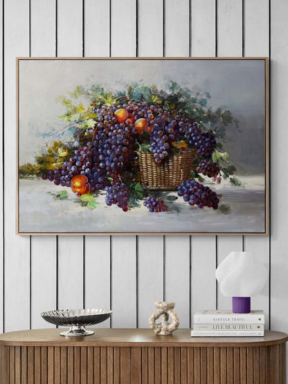 Üzüm Hasadı Yağlı Boya Tablosu