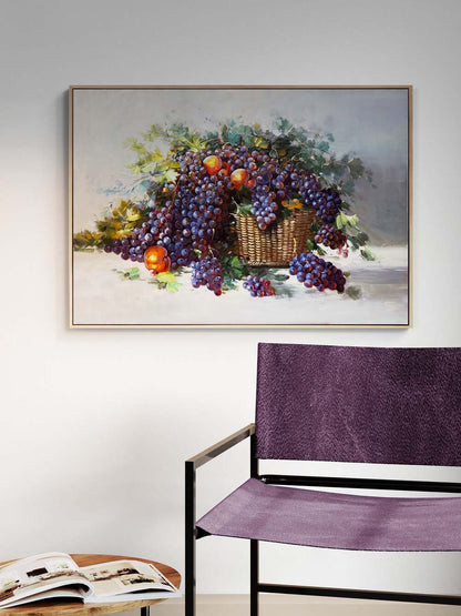 Üzüm Hasadı Yağlı Boya Tablosu