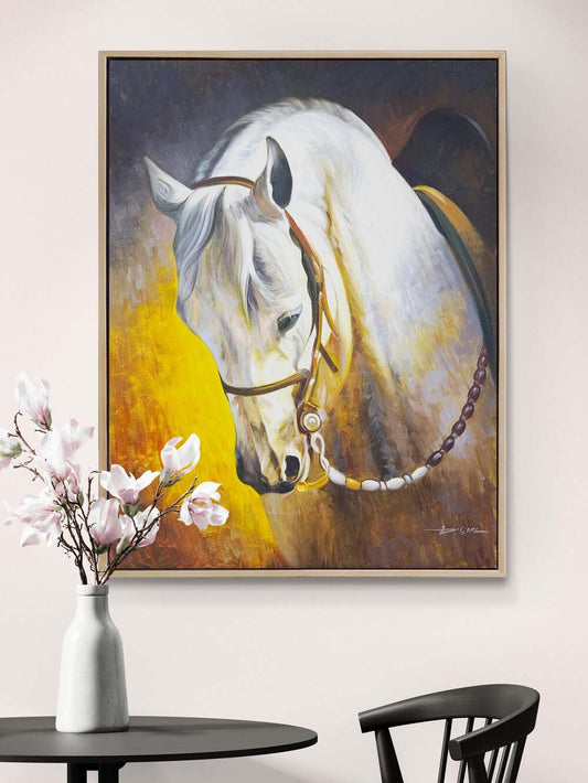 Efsanenin İzinde Yağlı Boya Tablosu