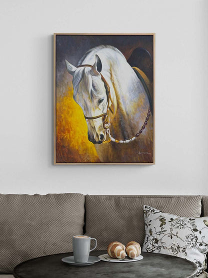 Efsanenin İzinde Yağlı Boya Tablosu