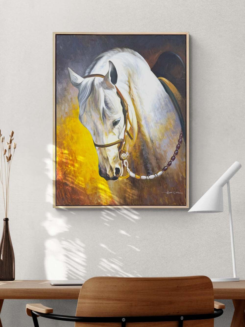 Efsanenin İzinde Yağlı Boya Tablosu