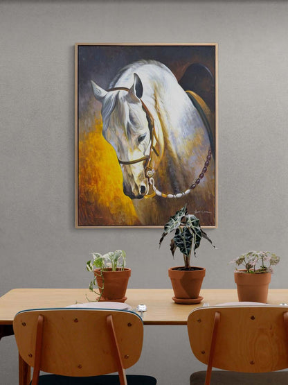 Efsanenin İzinde Yağlı Boya Tablosu