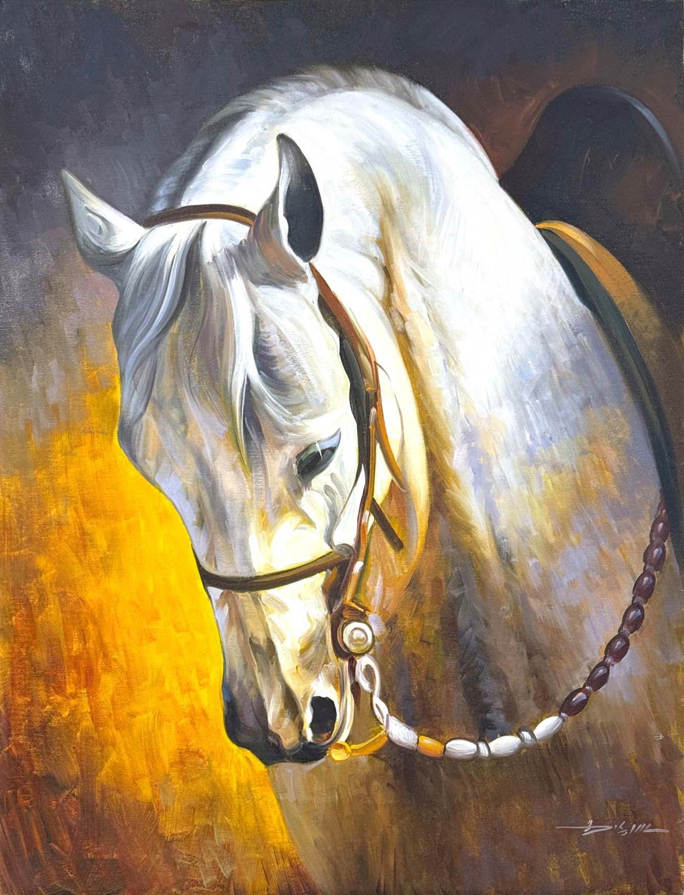 Efsanenin İzinde Yağlı Boya Tablosu