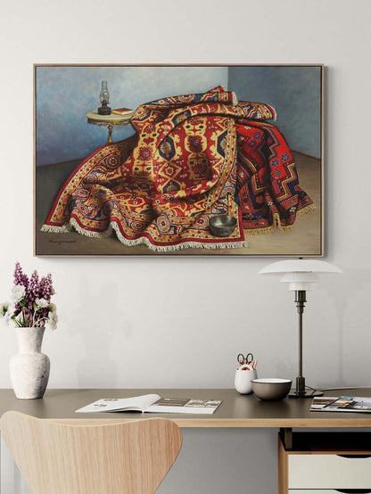 Kilimin Hatırası Yağlı Boya Tablosu