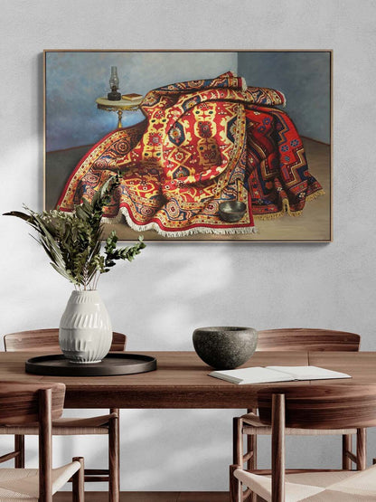 Kilimin Hatırası Yağlı Boya Tablosu