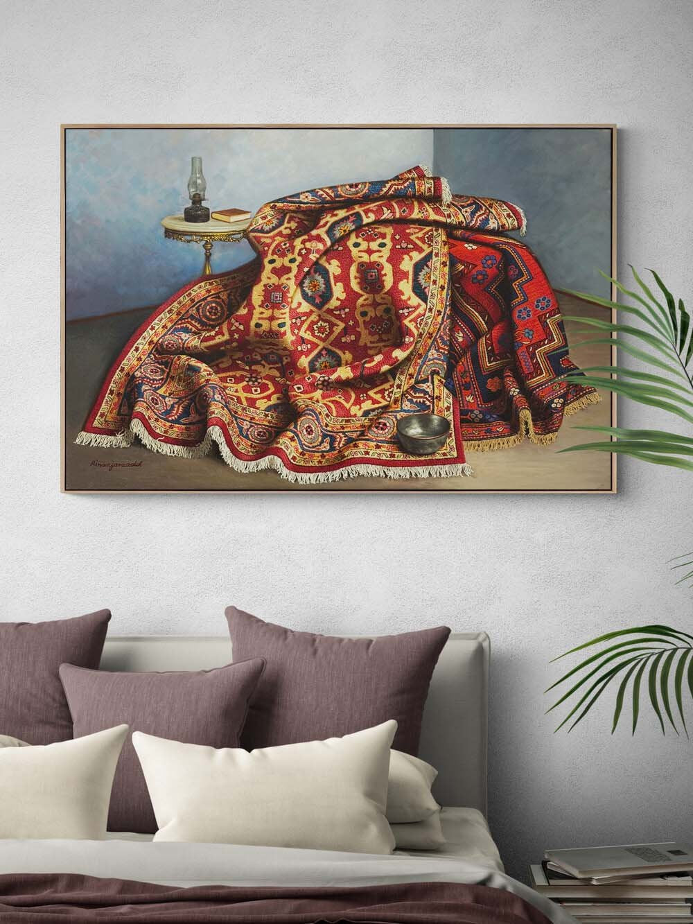 Kilimin Hatırası Yağlı Boya Tablosu