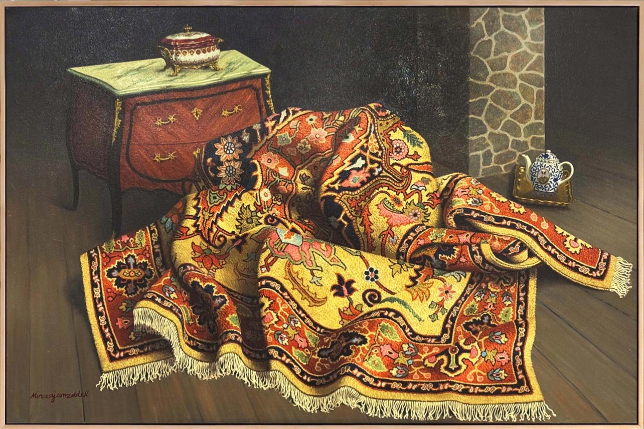 Kadim Desenler Yağlı Boya Tablosu