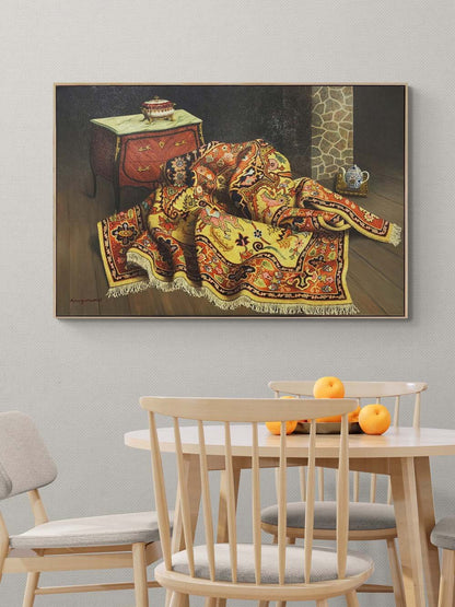 Kadim Desenler Yağlı Boya Tablosu