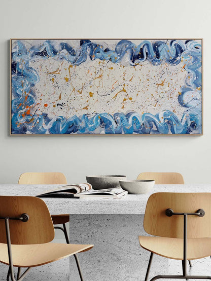 Göğe Yazılan Yağlı Boya Tablosu