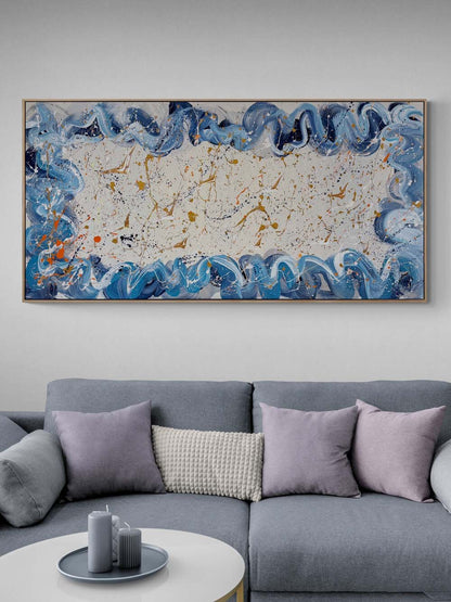 Göğe Yazılan Yağlı Boya Tablosu